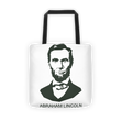 Lincoln Abraham Tote bag