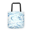 Aqua marble Tote bag