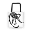 Curious monkey Tote bag