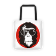 Red monkey Tote bag