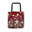 Red star Tote bag