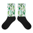 Thorny Cactus Black foot socks - Hutsylife