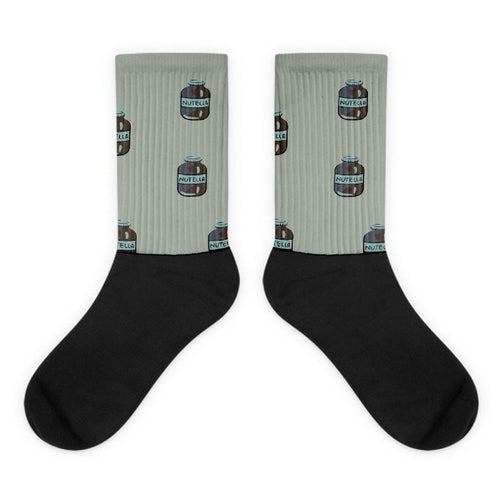 Nutella Black foot socks - Hutsylife