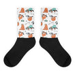 Sloth world Black foot socks - Hutsylife