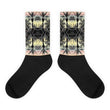 Palm Reflection Black foot socks - Hutsylife