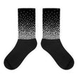 Floating star Black foot socks - Hutsylife