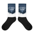 Lose Yourself Black foot socks - Hutsylife