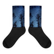 Night tree Black foot socks - Hutsylife