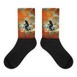 Bicycle universe Black foot socks - Hutsylife