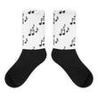 Jazzy beats Black foot socks