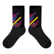 Back to the 80's Black foot socks - Hutsylife