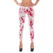 Pink floral Leggings - Hutsylife - 1