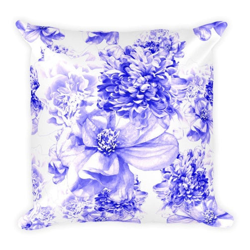 Indigo Floral Pillowcase - Hutsylife - 1