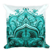 Teal Moroccan floral Pillowcase - Hutsylife - 1