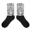 Octopus Zen Black foot socks - Hutsylife