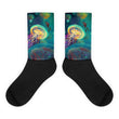 Jelly Diver Black foot socks - Hutsylife