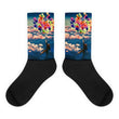 Balloon man Black foot socks - Hutsylife