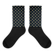 Gold star Black foot socks - Hutsylife