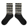 Gold hook Black foot socks - Hutsylife