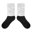 Marble Black foot socks - Hutsylife