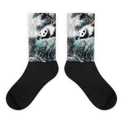 Panda's Nest Black foot socks - Hutsylife