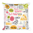 Food life Pillowcase - Hutsylife - 1