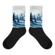 Mountain's Peak Black foot socks - Hutsylife