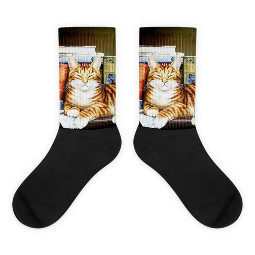 Cool cat Black foot socks - Hutsylife