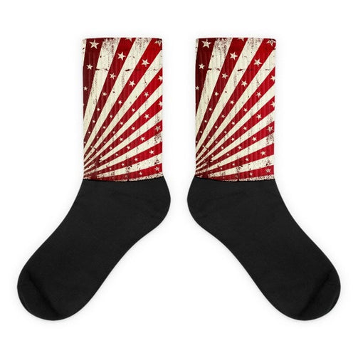 Shining star Black foot socks - Hutsylife