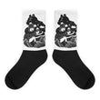 Bear Hug Black foot socks - Hutsylife