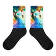 Swing Lookomore Black foot socks - Hutsylife