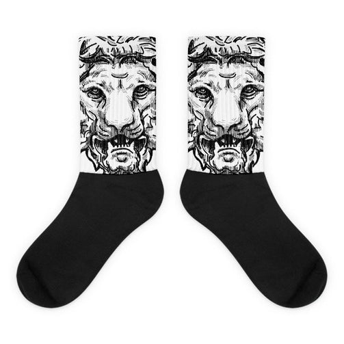 Lion's Command Black foot socks - Hutsylife