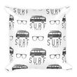 Surf trip pillowcase