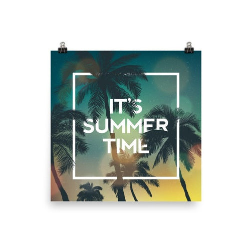 Summer time Poster - Hutsylife - 1