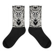 Wolf's Eye Black foot socks - Hutsylife