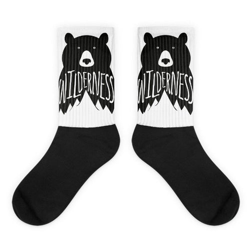 Wilderness Black foot socks - Hutsylife