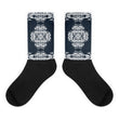 Dual Reality Black foot socks