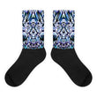 Leopard blue Black foot socks - Hutsylife