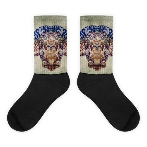 Bull life Black foot socks - Hutsylife