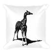 Giraffe shadow Pillowcase