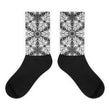 Mirrors edge Black foot socks