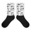 Bird talk Black foot socks - Hutsylife