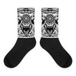 Gorilla's Roar Black foot socks - Hutsylife