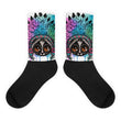 Loris headress Black foot socks - Hutsylife