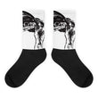 Vanishing point Black foot socks - Hutsylife