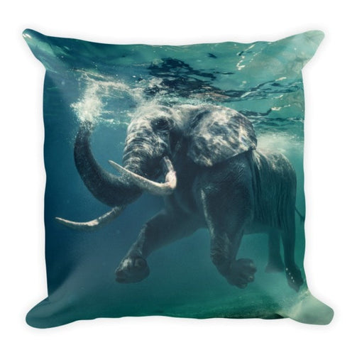 Aqua Swimming elephant Pillowcase - Hutsylife - 1