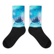 Enchanted Castle Black foot socks - Hutsylife