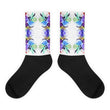 Flow reflection Black foot socks - Hutsylife