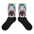 Doggie Headress Black foot socks - Hutsylife