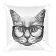 Eyeglass cat Pillowcase - Hutsylife - 1